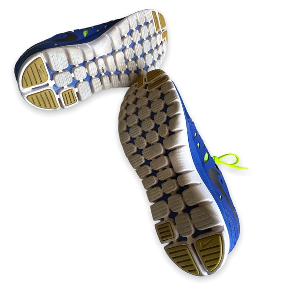 NIKE FLEX 2013 RUN Blue/Neon Sz10 W - Picture 9 of 10